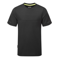 Portwest EV4 Lightweight T-Shirt S/S. Size/Fit  4XL/R, Black. Style EV411