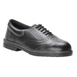 Portwest Steelite Executive Brogue S1P. Size/Fit  39/R, Black. Style FW46