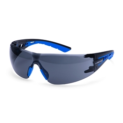 Portwest Tech Look Lite KN Safety Glasses. Size/Fit  /R, Smoke. Style PS27