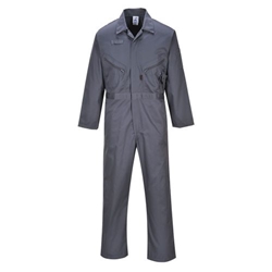 Portwest Liverpool Zip Coverall. Size/Fit  XL/R, Graphite Grey. Style C813