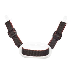 Portwest Chin Strap (Pk10). Size/Fit  /R, Black. Style PW53
