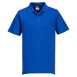 Portwest Lightweight Jersey Polo Shirt S/S (48 in a box). Size/Fit  5XL/R, Royal Blue. Style L210