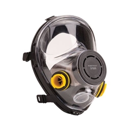 Portwest Vienna Full Face Mask. Size/Fit  /R, Black. Style P500