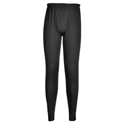 Portwest Thermal Baselayer Leggings. Size/Fit  XXL/R, Black. Style B131