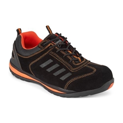 Portwest Steelite Lusum Safety Trainer S1P HRO. Size/Fit  46/R, Orange. Style FW34