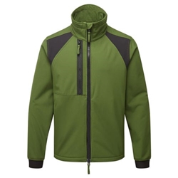 Portwest WX2 Eco Softshell (2L). Size/Fit  S/R, Olive Green. Style CD870