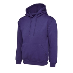 Uneek UC508 Olympic Hooded Sweatshirt Purple Medium