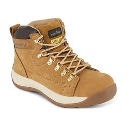 Portwest Steelite Mid Cut Nubuck Boot SB HRO. Size/Fit  44/R, Honey. Style FW31