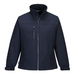 Portwest Charlotte Women's Softshell (3L). Size/Fit  M/R, Navy. Style TK41