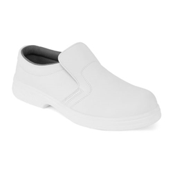 Portwest Occupational Slip On Shoe O2 FO SR. Size/Fit  37/R, White. Style FW58