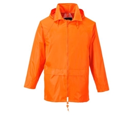 Portwest Classic Rain Jacket. Size/Fit  S/R, Orange. Style S440