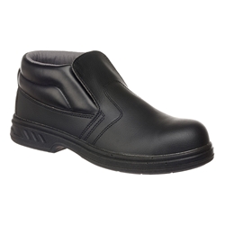 Portwest Steelite Slip On Safety Boot S2 FO SR. Size/Fit  34/R, Black. Style FW83