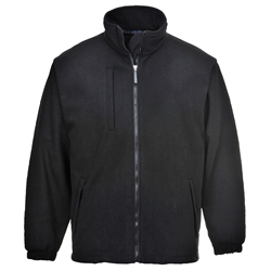 Portwest BuildTex Laminated Fleece (3L). Size/Fit  M/R, Black. Style F330