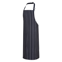 Portwest Butchers Apron. Size/Fit  /R, Navy/White. Style S839