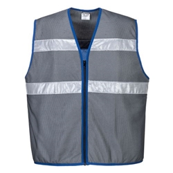 Portwest Iona Cooling Vest. Size/Fit  S/M/R, Grey. Style CV01