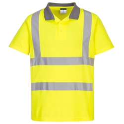 EC10 - Eco Hi-Vis Polo Shirt S/S (6 Pack) Yellow - XL