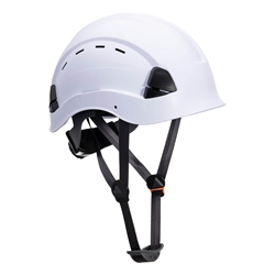 Portwest Height Endurance Vented Helmet. Size/Fit  /R, White. Style PS63