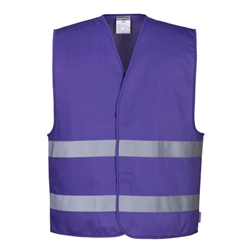 Portwest Iona Vest. Size/Fit  XX/3X/R, Purple. Style F474
