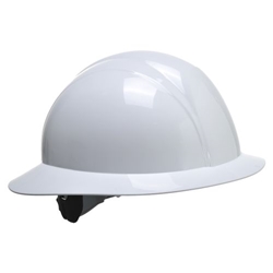 Portwest Full Brim Future Helmet  . Size/Fit  /R, White. Style PS52
