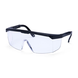Portwest Classic Safety Plus Spectacles. Size/Fit  /R, Clear. Style PS33