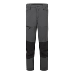 Portwest WX2 Eco Women's Stretch Work Trousers. Size/Fit  28/R, Metal Grey. Style CD887