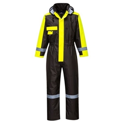 Portwest Winter Coverall. Size/Fit  XL/R, Black. Style S585