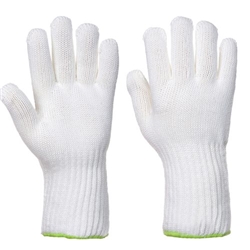 Portwest Heat Resistant 250˚C Glove. Size/Fit  L/R, White. Style A590