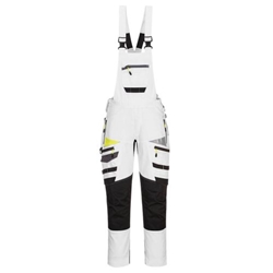 Portwest DX4 Work Bib and Brace. Size/Fit  M/R, White/Grey. Style DX441