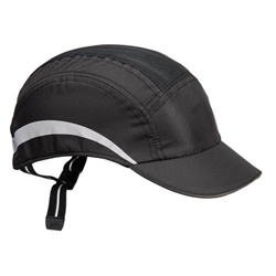 Portwest AirTech Light Bump Cap. Size/Fit  /R, Black. Style PS79