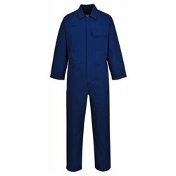 Portwest Bizweld Work FR Coverall. Size/Fit  XS/R, Navy. Style C030
