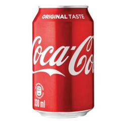 Coca-Cola Soft Drink 330ml Can (Pack of 24) 100219