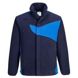 Portwest PW2 Fleece. Size/Fit  XL/R, Navy/Royal. Style PW270