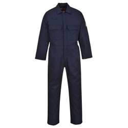 Portwest Bizweld Work FR Coverall. Size/Fit  XXL/R, Navy. Style BIZ1