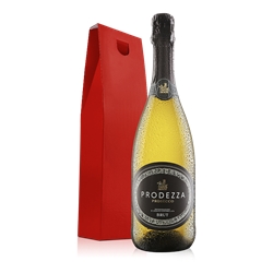 Celebratory Prosecco in Red Gift Box