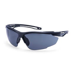 Portwest Anthracite Safety Glasses. Size/Fit  /R, Smoke. Style PS36