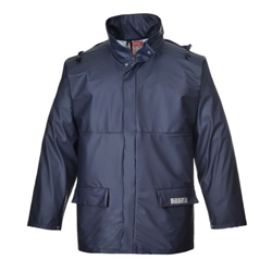 Portwest Sealtex Flame FR Jacket. Size/Fit  XL/R, Navy. Style FR46