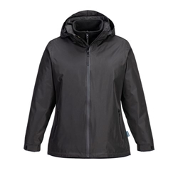 Portwest Women's 3-in-1  Jacket. Size/Fit  XXL/R, Black. Style S574
