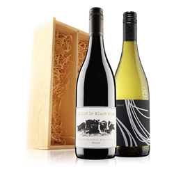 Classic Christmas Duo in Wooden Gift Box