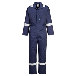 Portwest Iona Coverall. Size/Fit  M/R, Navy. Style F813