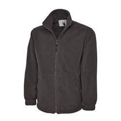 Uneek UC604 Classic Full Zip Micro Fleece Jacket Charcoal Small