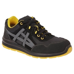 Portwest Steel Leather Trainer S1 FO SR. Size/Fit  42/R, Black. Style FT50
