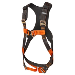 Portwest Ultra 2 Point Harness. Size/Fit  XL/2X/R, Black/Orange. Style FP72