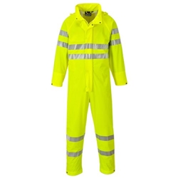 Portwest Sealtex Ultra Hi-Vis Rain Coverall. Size/Fit  XXXL/R, Yellow. Style S495