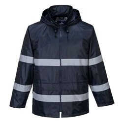 Portwest Classic Iona Rain Jacket. Size/Fit  4XL/R, Navy. Style F440