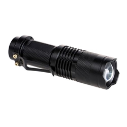 Portwest High Powered Pocket Torch. Size/Fit  /R, Black. Style PA68