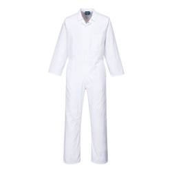Portwest Food Industry Coverall . Size/Fit  XXXL/R, White. Style 2201