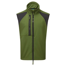 Portwest WX2 Eco Softshell Bodywarmer (2L). Size/Fit  XXL/R, Olive Green. Style CD876