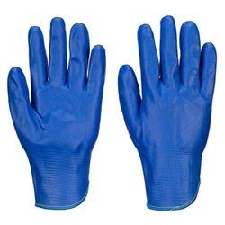 Portwest FD Grip 15 Nitrile Gauntlet. Size/Fit  XXL/U, Blue. Style AP72