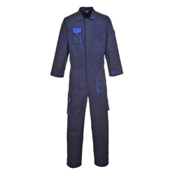 Portwest Texo Contrast Coverall. Size/Fit  XL/R, Navy. Style TX15