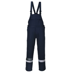 Portwest Bizflame Work FR Bib and Brace. Size/Fit  XXXL/R, Navy. Style FR27